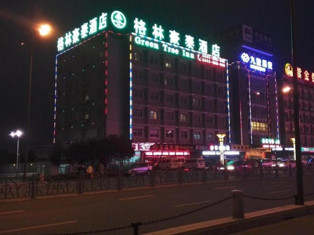 GreenTree Inn JiangSu YanCheng Bus Station Business Hotel Exterior foto